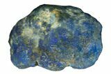 Vivid Blue, Cut/Polished Azurite Nodule - Siberia #175556-1